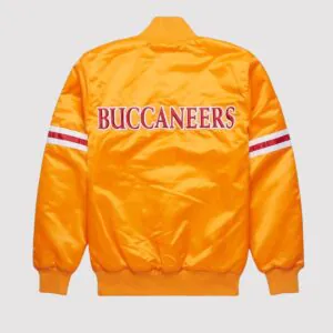 Tampa Bay Buccaneers Orange Satin Jacket