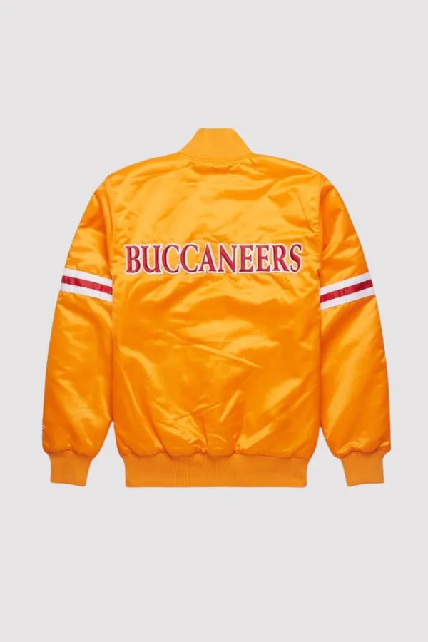 Tampa Bay Buccaneers Orange Satin Jacket