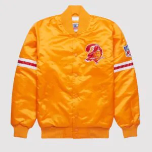 Tampa Bay Buccaneers Orange Satin Jacket