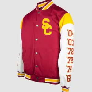 USC Trojans Cardinal 11x National Champions Varsity Jacket