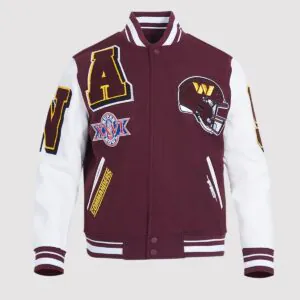 Washington Commanders Mashup Varsity Jacket