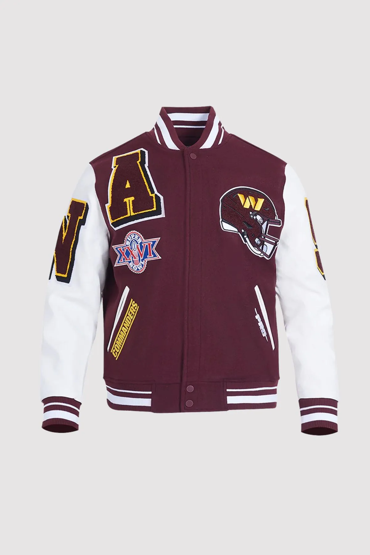 Washington Commanders Mashup Varsity Jacket