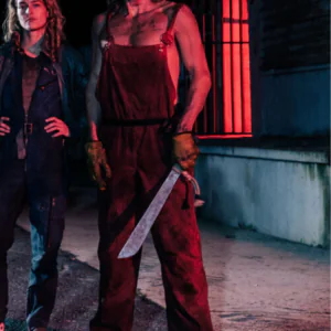 Street Trash 2024 Gary Green Maroon Jumpsuit