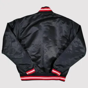 80’s Chicago Bulls Black Bomber Jacket