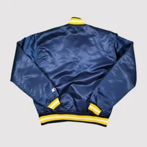 80’s Indiana Pacers Navy Blue Bomber Jacket