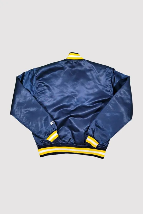 80’s Indiana Pacers Navy Blue Bomber Jacket