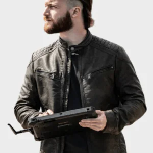 Brandon Lessard Classified 2024 Black Leather Jacket