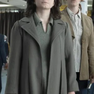 Marian Price Say Nothing 2024 Grey Wool Coat