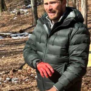 Scott Eastwood Alarum Puffer Hooded Jacket