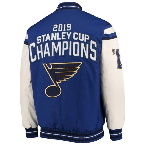 St. Louis Blues 2019 Stanley Cup Champions Full-Snap Jacket