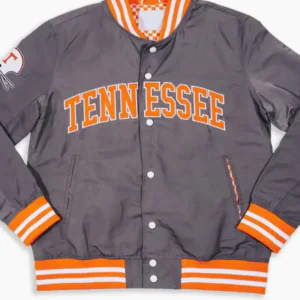 Tennessee Volunteers Smokey Grey Satin Jacket