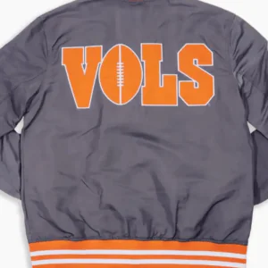 Tennessee Volunteers Smokey Grey Satin Jacket