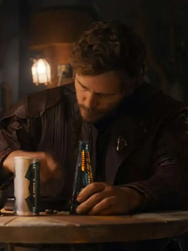 Guardians of the Galaxy Holiday Special Star Lord Jacket