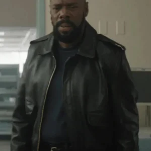 The Madness S01 Colman Domingo Bomber Leather Jacket