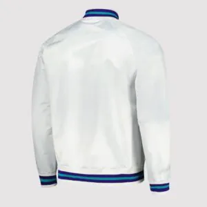 Charlotte Hornets Classics White Varsity Jacket