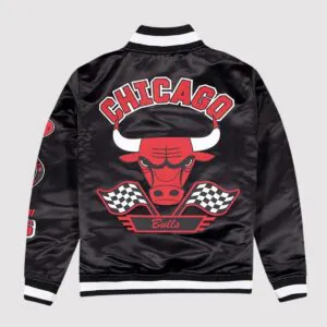 Chicago Bulls Rally Drive 2024 Black Jacket