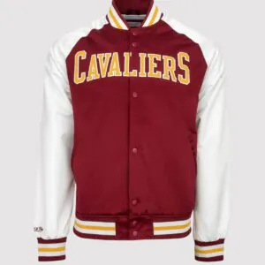 Cleveland Cavaliers Primetime Maroon/White Varsity Jacket