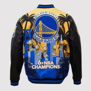 Golden State Warriors 2025 Final Champions Varsity Jacket