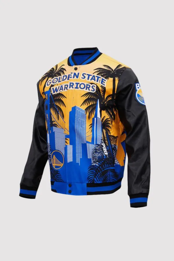 Golden State Warriors 2025 Final Champions Varsity Jacket