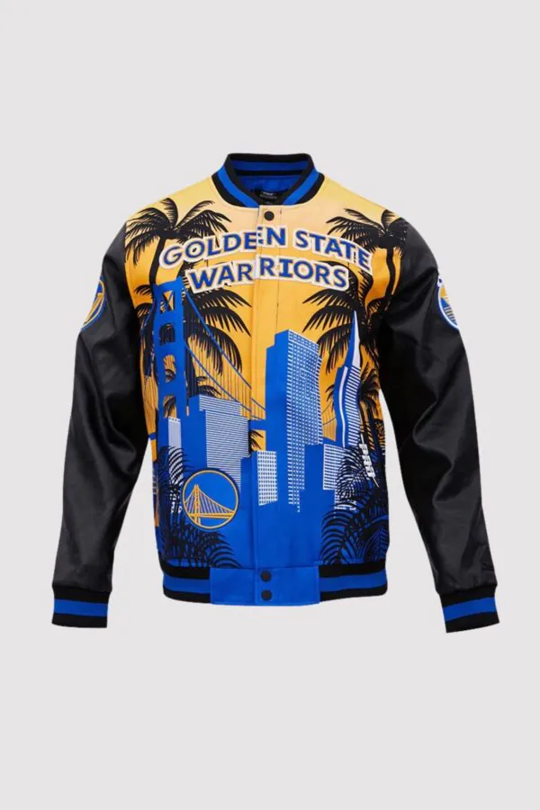 Golden State Warriors 2025 Final Champions Varsity Jacket