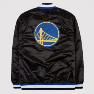 Golden State Warriors Exclusive Black Varsity Jacket