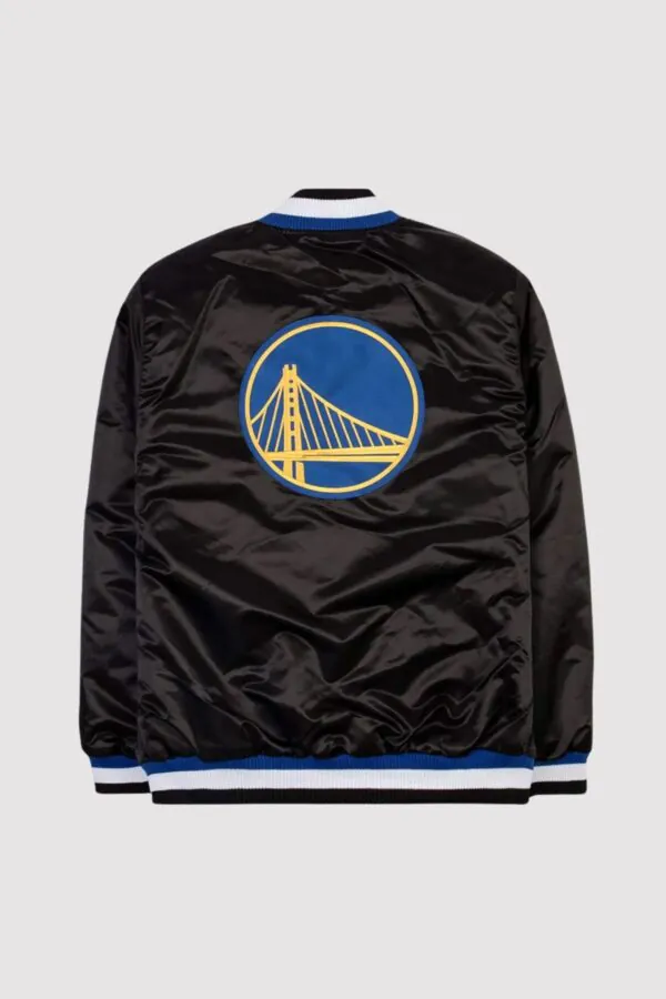 Golden State Warriors Exclusive Black Varsity Jacket