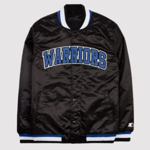 Golden State Warriors Exclusive Black Varsity Jacket