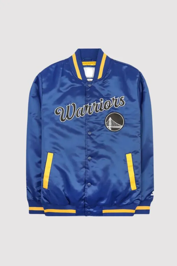 Golden State Warriors Blue Exclusive Varsity Jacket