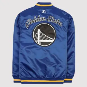 Golden State Warriors Blue Exclusive Varsity Jacket