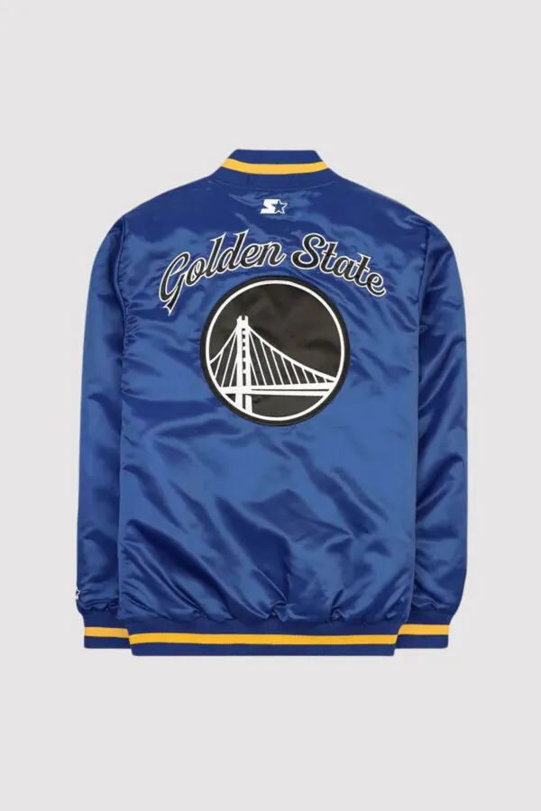 Golden State Warriors Blue Exclusive Varsity Jacket