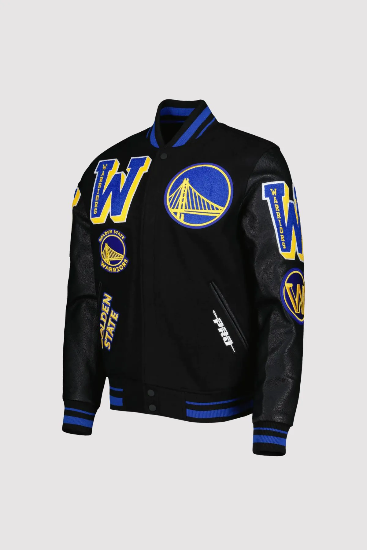 Golden State Warriors Mashup Varsity Jacket