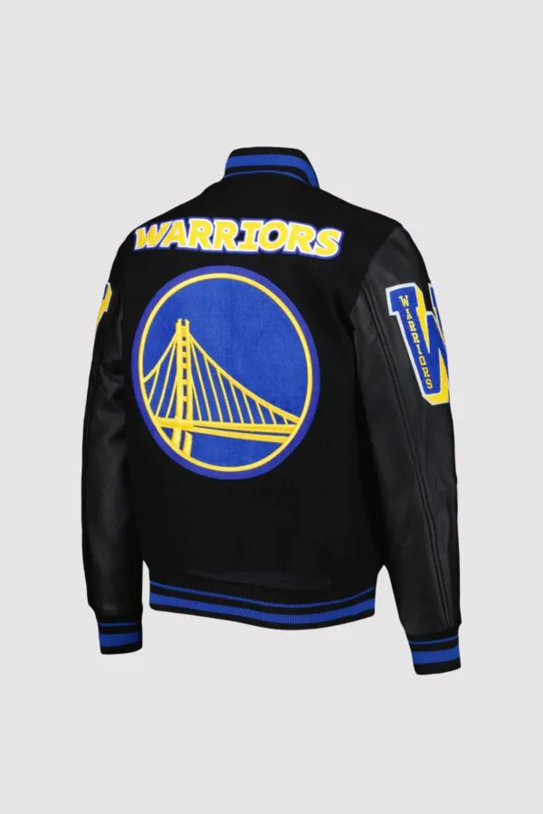 Golden State Warriors Mashup Varsity Jacket