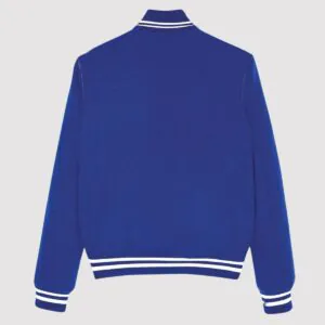 Golden State Warriors Royal Blue Wool Varsity Jacket