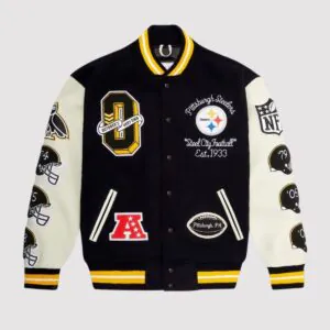 OVO x NFL Pittsburgh Steelers Varsity Jacket