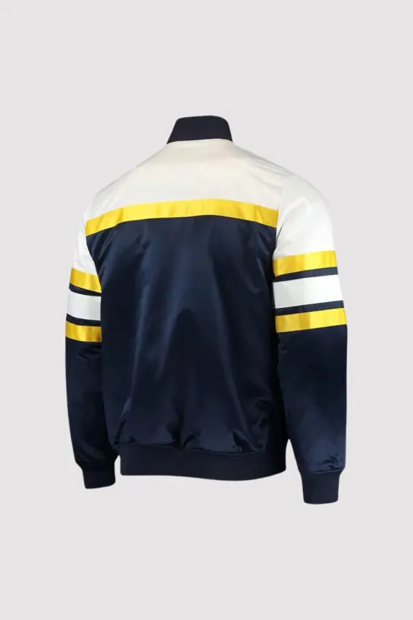 Special Script Indiana Pacers Varsity Jacket