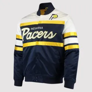 Special Script Indiana Pacers Varsity Jacket