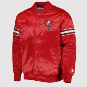 Tampa Bay Buccaneers Pick & Roll Red Varsity Jacket