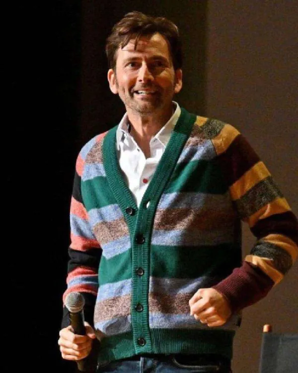 David Tennant New York Comic Con 2023 Cardigan