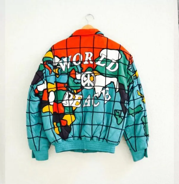 Global Love Peace Jeff Hamilton Jacket