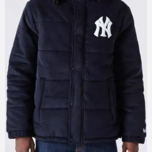 New York Yankees MLB Navy Puffer Jacket