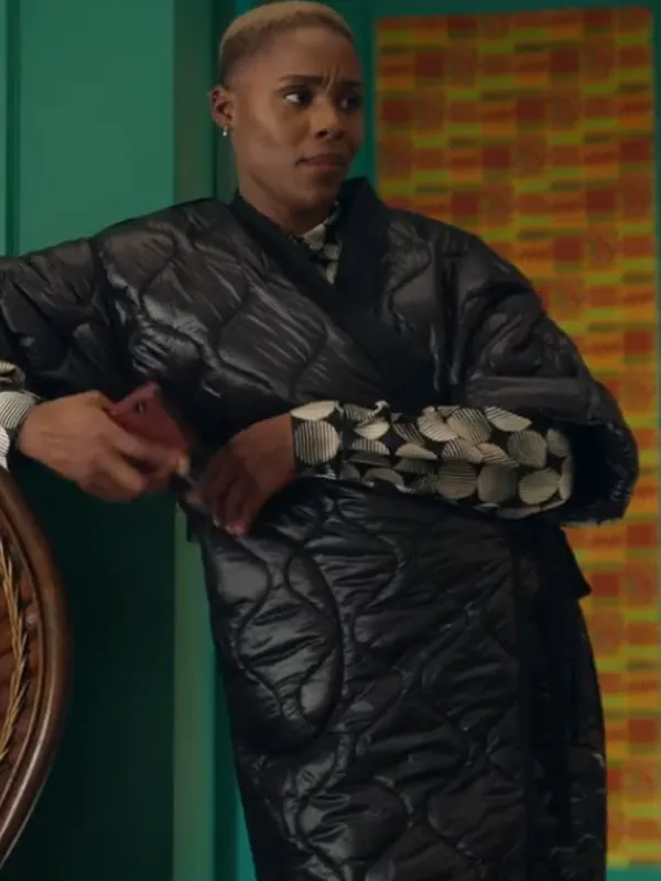 Tye Reynolds Harlem Black Quilted Coat