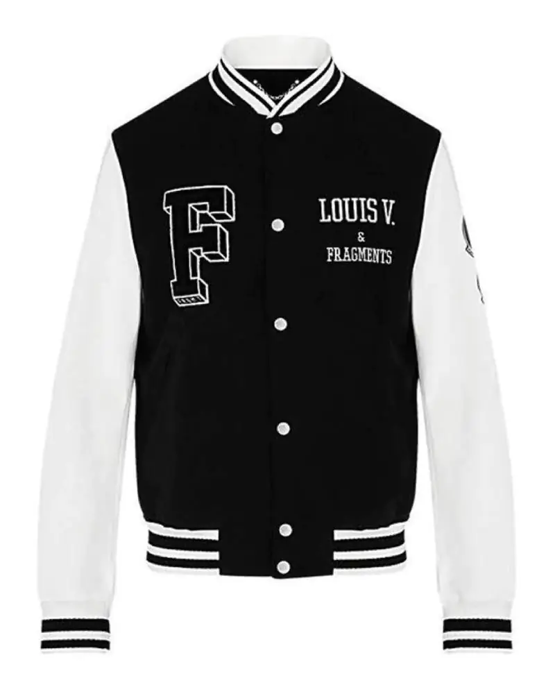 Louis Vuitton Fragment Letterman Varsity Jacket