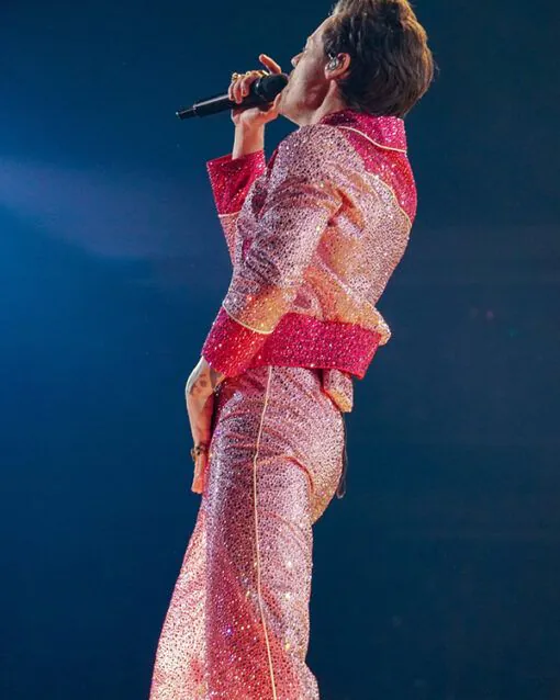 Love On Tour Harry Styles Pink Sequin Jacket