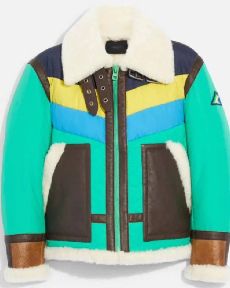 Men’s Aviator Shearling Jacket