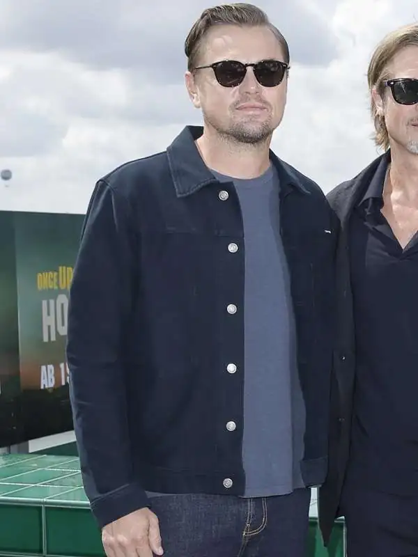 Leonardo DiCaprio Once Upon A Time In Hollywood Black Denim Jacket