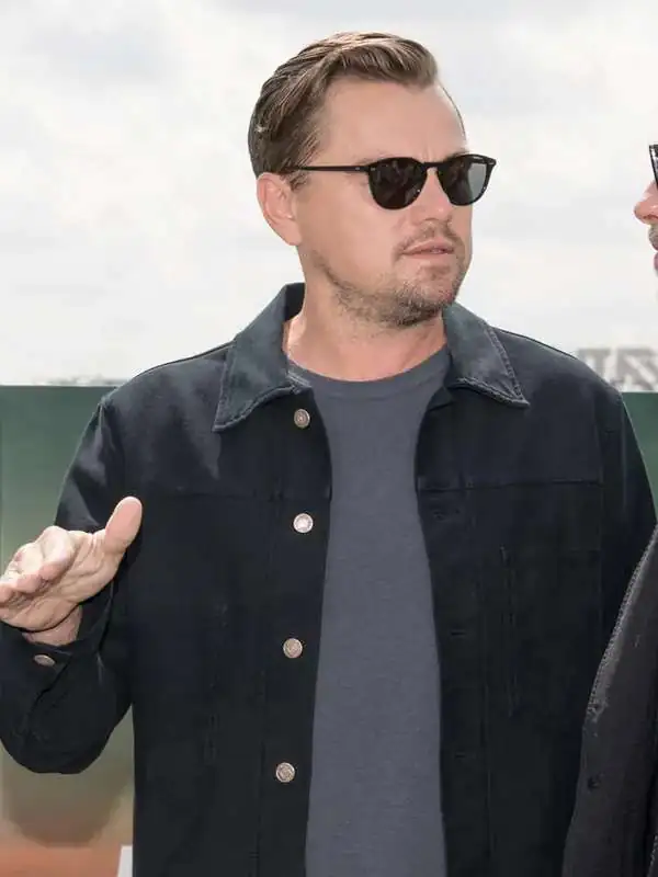 Leonardo DiCaprio Once Upon A Time In Hollywood Black Denim Jacket