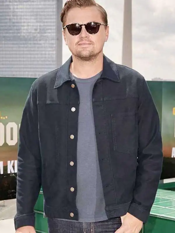 Leonardo DiCaprio Once Upon A Time In Hollywood Black Denim Jacket