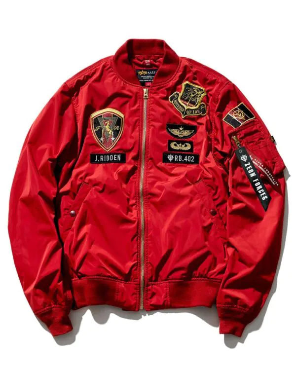 Strict-G Alpha Industries Red Ma-1 Jacket