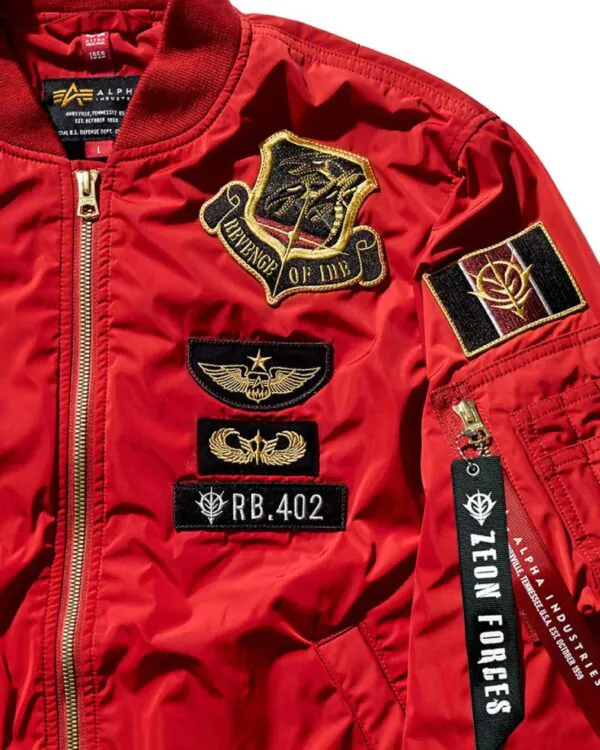 Strict-G Alpha Industries Red Ma-1 Jacket