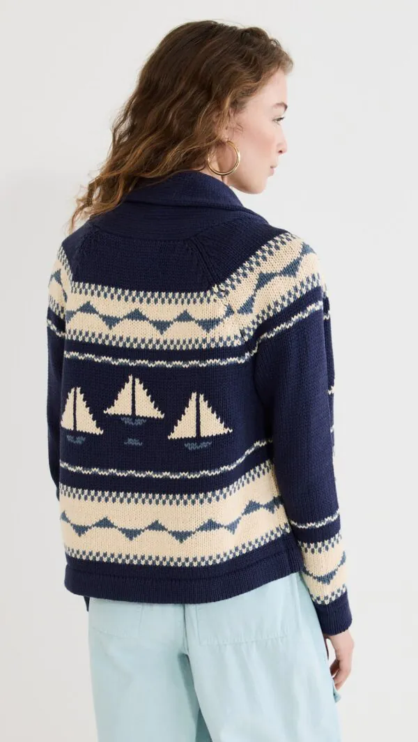 The Perfect Couple 2024 Nicole Kidman Sailboat Cardigan